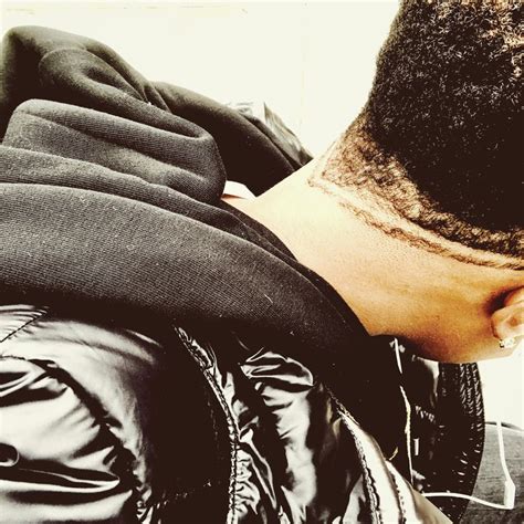We did not find results for: Tapered fade, double V-shaped lining on the nape of neck # ...