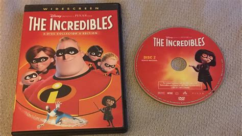 Opening To The Incredibles 2005 Dvd Disc 2 Youtube