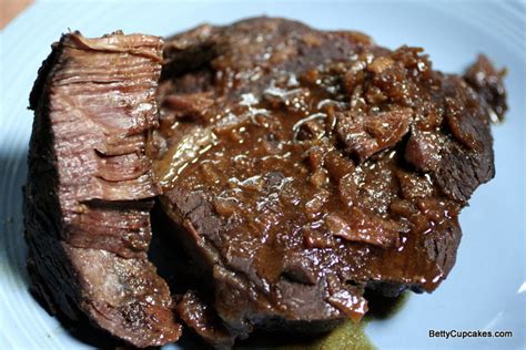 Follow this advice for a tender, meaty pot roast that will make you fully understand why it's one of america's favorite don't be intimidated by how to cook a pot roast on the stove, in the oven, or even how to braise it in a countertop appliance. Crock Pot London Broil | BettyCupcakes.com