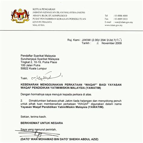 Contoh Surat Mohon Sokongan Dari Yb Contoh Surat Pengesahan Majikan