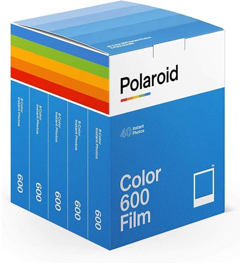 Polaroid Color Film For 600 X40 Film Pack 6013 Quick Film