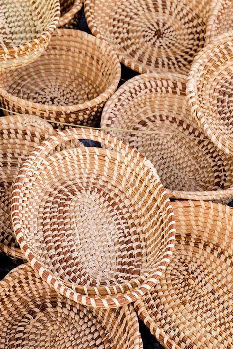 Sweetgrass Baskets At The Charleston City Market 2 Photograph By Dawna Moore Photography Pixels