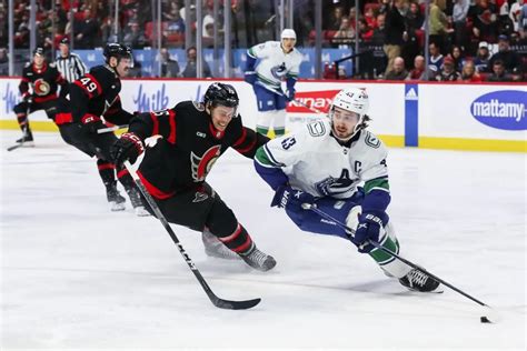 Ottawa Senators Vs Vancouver Canucks Odds Picks And Prediction