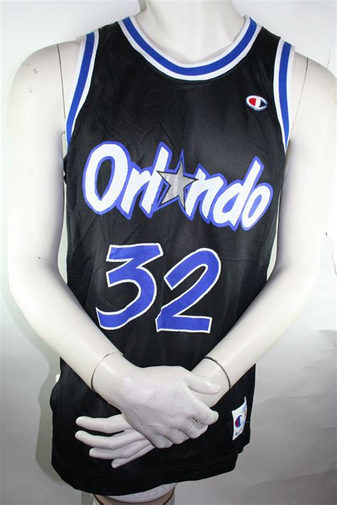 Im nba fan shop von taass.com bestellest du die trikots deiner idole. Champion Orlando Magic Trikot 32 Shaquille O Neal NBA ...