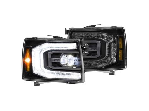 CHEVROLET SILVERADO (07-13): XB LED HEADLIGHTS - BavGruppe Designs