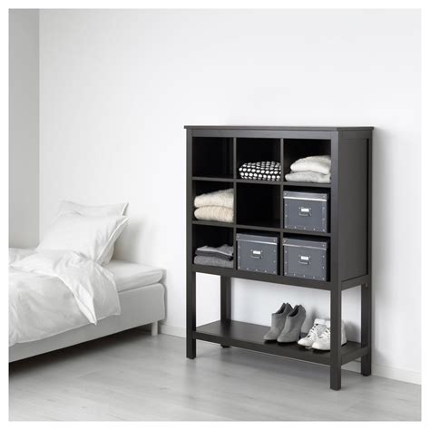 Ikea malm ottoman bed black brown the storage space under the bed holds everything from extra quilts and pillows to seasonal clothes. IKEA HEMNES Rangement | Hemnes, Ikea hemnes, Furniture