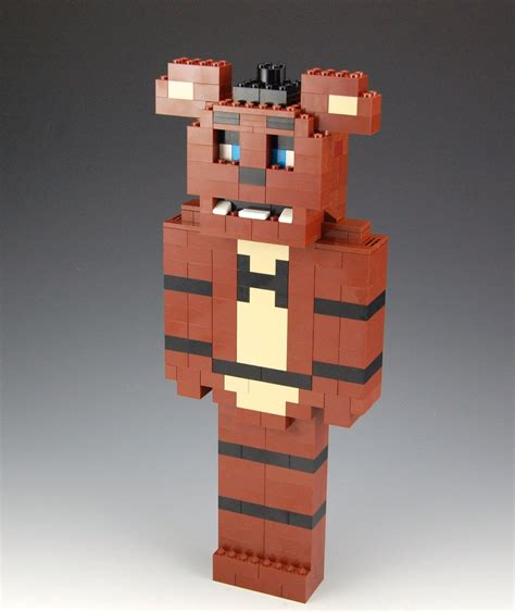 Lego Five Nights At Freddy S Freddy Fazbear By Brickbum On Etsy My