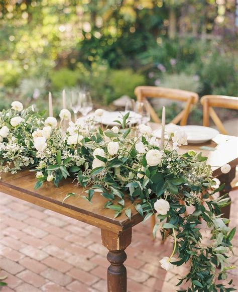 Rustic Garden Wedding White And Green Color Inspiration • Vintagebash