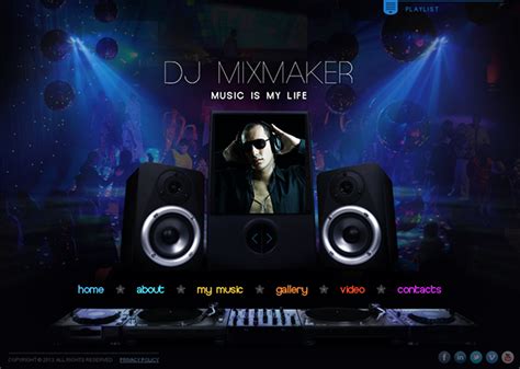 Music is my medicine, music shirt, concert shirt, band shirt, music love, music life. DJ Mix Maker - Music Is My Life HTML5 Template on Behance