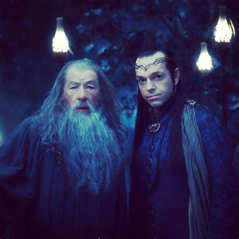 Gandalf And Elrond The Hobbit Lord Of The Rings Gandalf