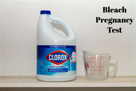 Bleach Pregnancy Test Procedure Results And Risks Being The Parent