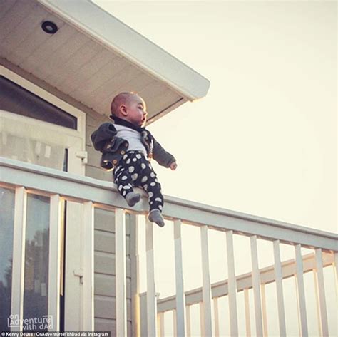 Prankster Father 32 Photoshops His Baby Into Hilarious Dangerous