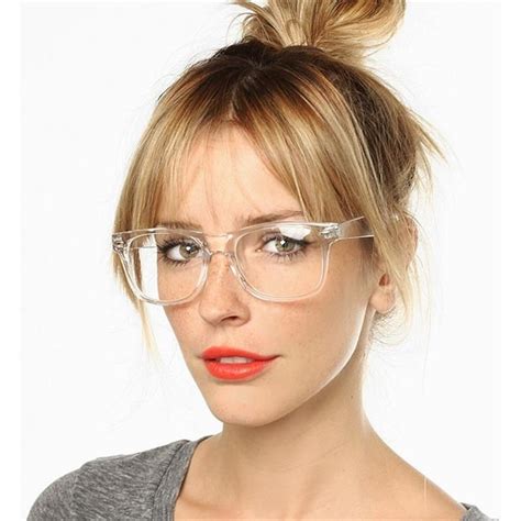 New 2017 Hipster Girl Glasses Clear Plastic Frames Eyeglasses Clear
