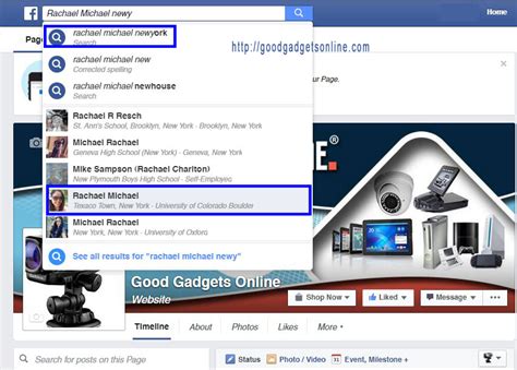 Facebook People Search And Facebook Advanced Search The ‘how To