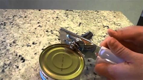 How To Use A Can Opener Tutorial Youtube