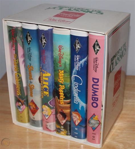 Lot Of Walt Disney Classic Vhs Tapes Good Working Condition The Best