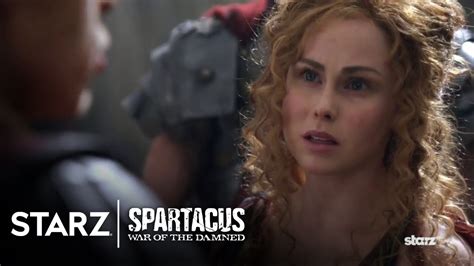 Spartacus War Of The Damned Episode 6 Clip She Stands Roman Starz Youtube