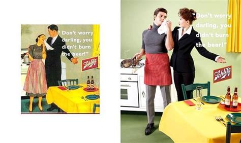 This Artists Gender Twist To Old Ads Gives Men A Taste Of Their Own