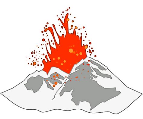 Volcano Png Transparent Image Png Mart