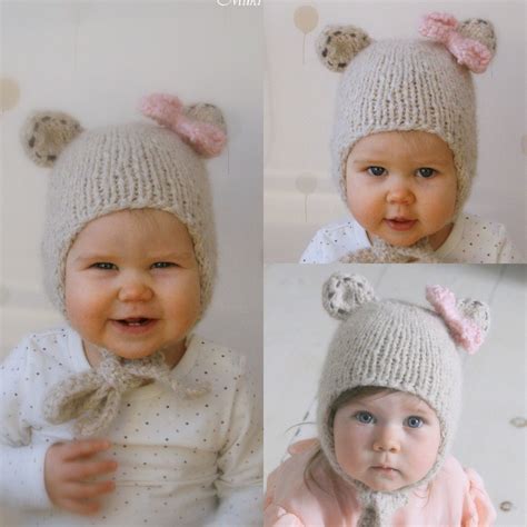 A wide variety of children knitted animal hats options are available to you, such as material, age group, and gender. KNITTING PATTERN bear earflap hat Nalle x Kids animal hat ...