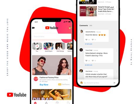 Youtube Redesign Concept Uplabs