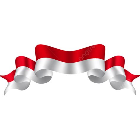 Indonesia Flag Clipart Vector Bendera Wavy Indonesia Flag Flag