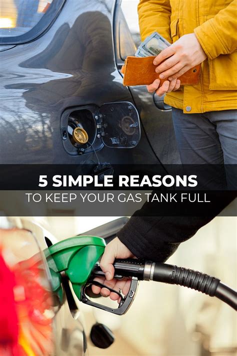 5 Simple Reasons To Keep Your Gas Tank Full Gas Tanks Gas Tank