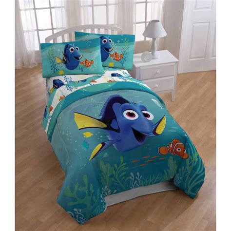 Disney Finding Dory Nemo Stingray Friends Twin Comforter New Cover Bed