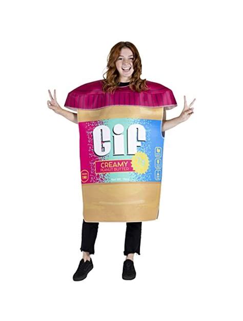 Buy Hauntlook Peanut Butter And Jelly Jar Couples Halloween Costume