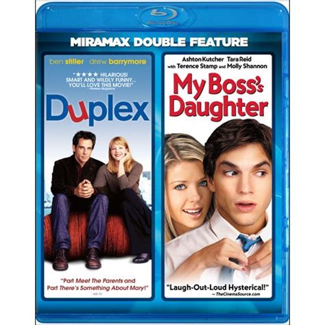 Duplex My Bosss Daughter Double Feature Blu Ray Ashton Kutcher Tara Reid