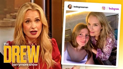 leslie grossman shares her story of being adopted and adopting her daughter drew s news youtube