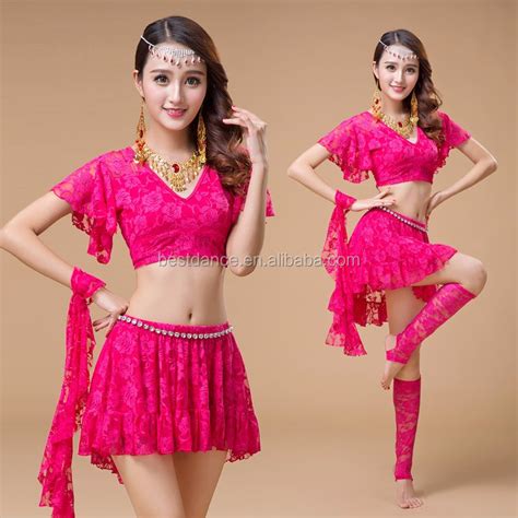 Bestdance Sexy Belly Dance Costume Lace Top And Skirts Dress Yoga Practice Sets Buy Sexy Belly