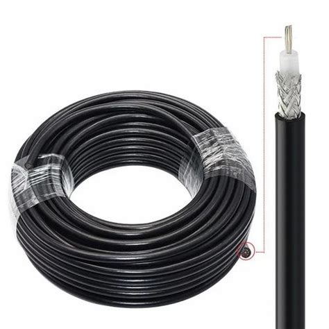 Rg 58 Low Loss Flexible Coaxial Cable At Rs 19meter Thin Coaxial