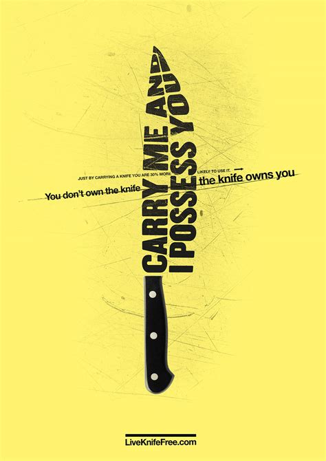 Knife Crime Visual Expression On Behance