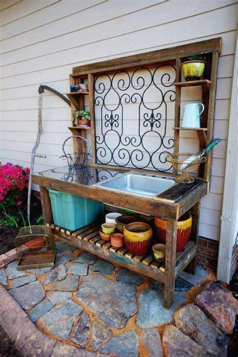 40 Awesome Garden Sink Ideas That Must Have To Outdoors Homemydesign