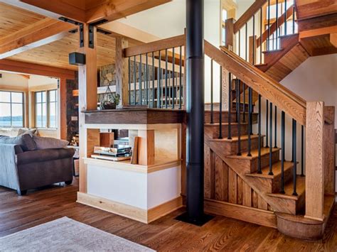 20 Graceful Rustic Staircase Designs Youre Going To Love
