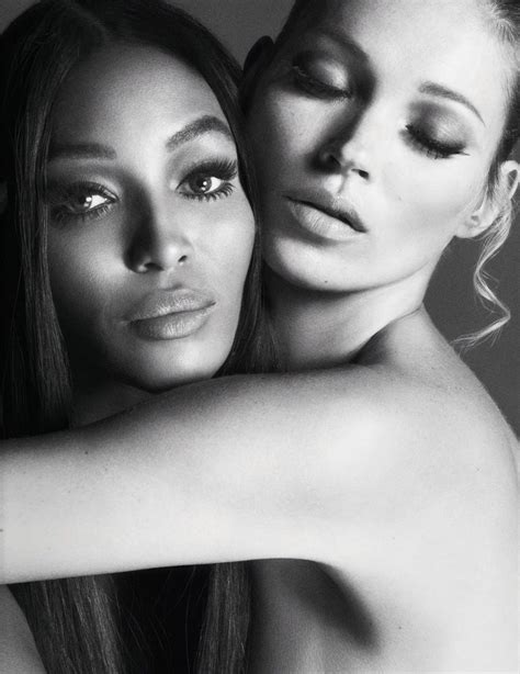 Naomi Campbell And Kate Moss By Mert And Marcus For