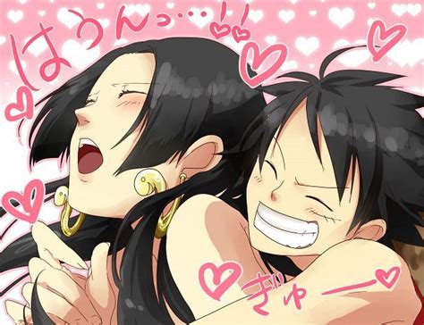 136 Best Images About Monkey D Luffy X Boa Hancock On Pinterest One