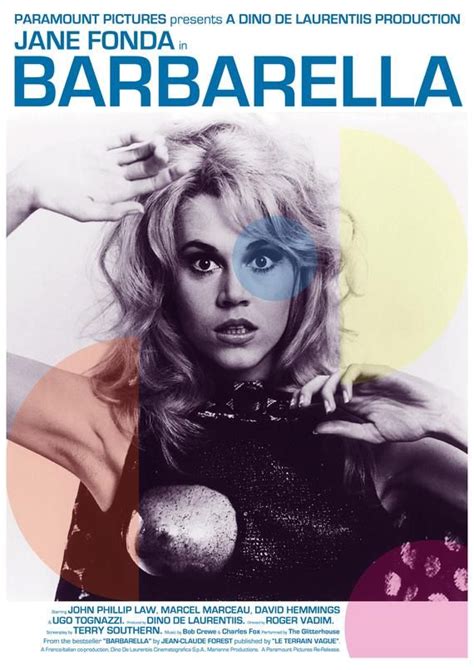Barbarella Jane Fonda Poster Art Print Etsy Barbarella