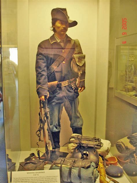 Photo Of Typical Cavalry Uniform Of Time Of Little Big Horn Battle