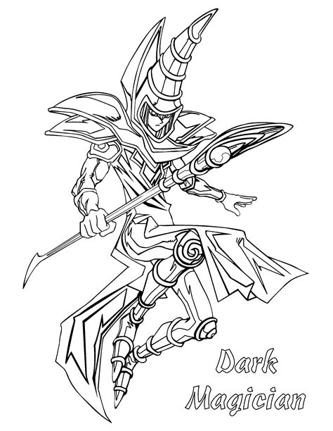 Coloring Page Yu Gi Oh Coloring Pages 66