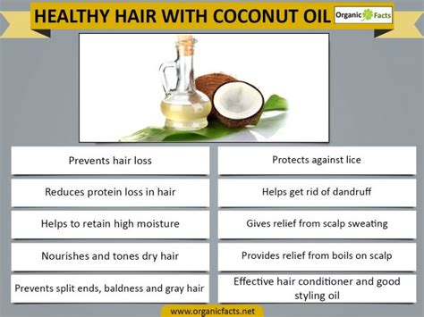 13 Wonderful Benefits Of Coconut Oil For Hair Organic Facts