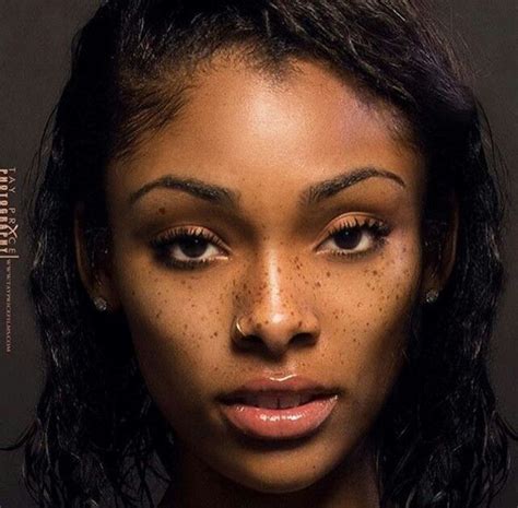 Pin By Shawn Sapp On Faces Black Girls With Freckles Women With