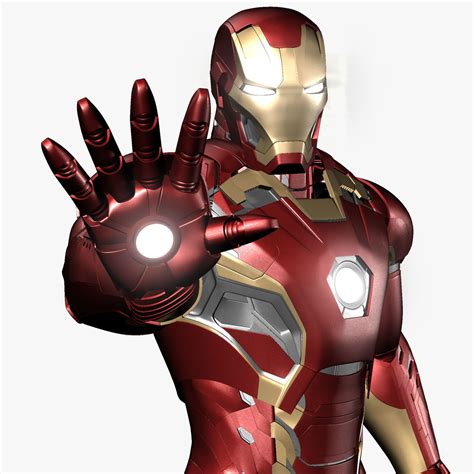 One such company is medicom, whose mafex division announced a new iron man a year ago, iron man mark 45 from the movie avengers: Iron Man Mark 45 | CGTrader