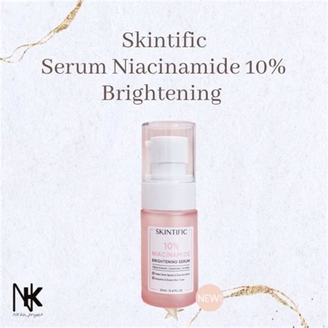 Jual Skintific Serum Niacinamide 10 Brightening Shopee Indonesia