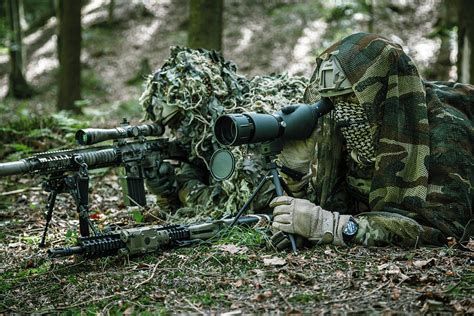 United States Army Rangers Sniper Pair Photograph By Oleg Zabielin