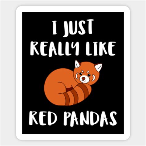Red Panda Red Panda Sticker Teepublic