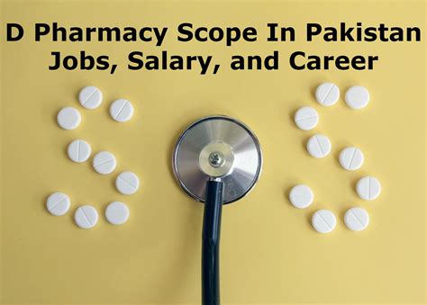 D Pharmacy Scope In Pakistan Jobs Salary And Career Branded Pk
