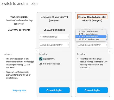 This offer provides access to discounted rates for a creative cloud for individuals all apps plan membership for one user. Upgrade your Creative Cloud storage