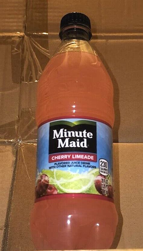 Minute Maid Cherry Limeade Juice Drink1 Or 2 Bottles With Free Ship